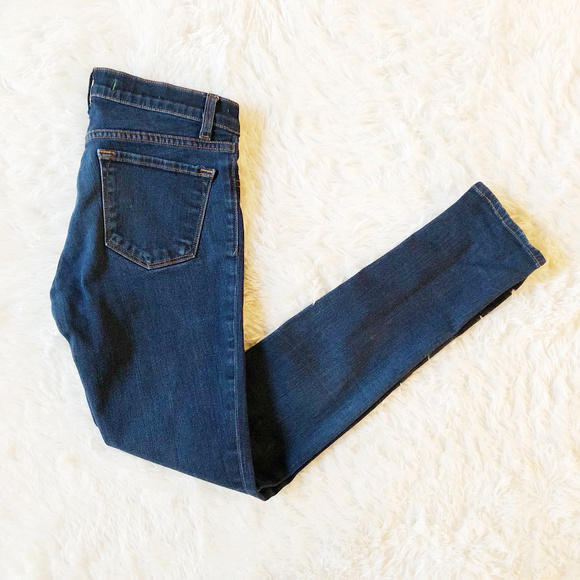 J Brand Super Skinny Starless Dark Wash Jean SZ26 - Picture 4 of 8